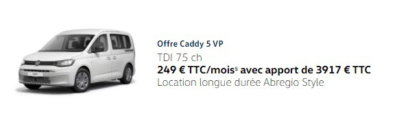 Caddy 75ch