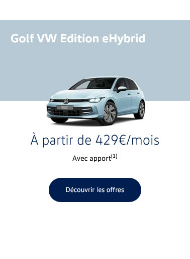 Nouvelle golf vw
