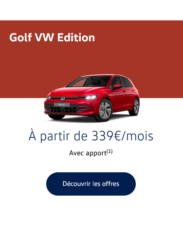 Nouvelle Golf VW Edition
