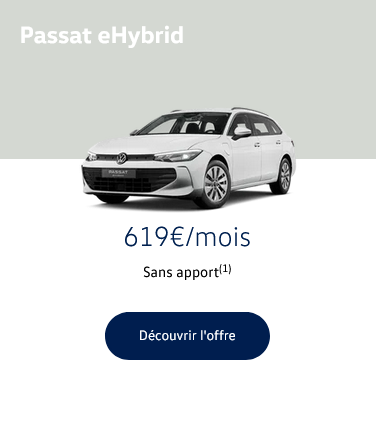 Nouvelle Passat eHybrid