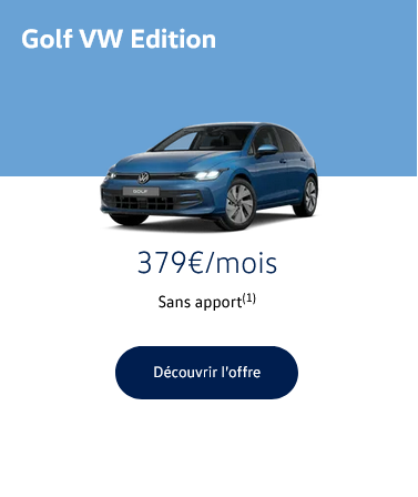 Nouvelle Golf VW Edition