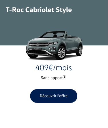 T Roc Cabriolet Style